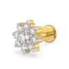 9 Stone Nosepin (0.20 CT) |18k Gold