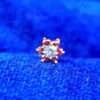 7 Stone Gold Nosepin