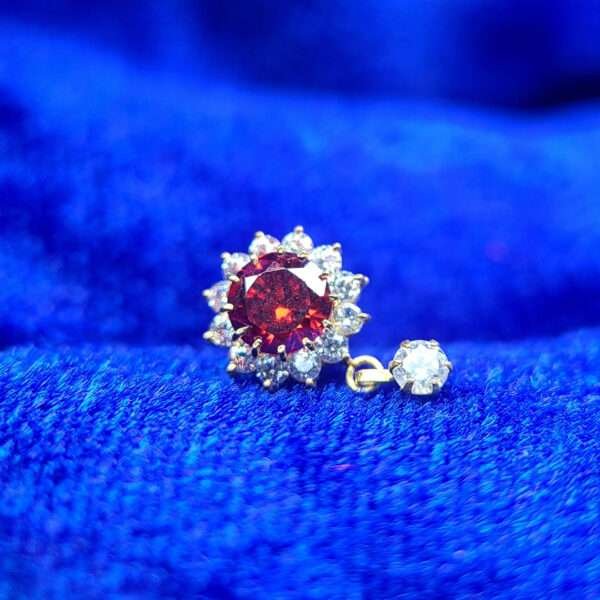 13 Stone Gold Nosepin